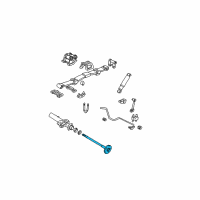 OEM 1992 GMC Safari Rear Axle Shaft Assembly Diagram - 26015258