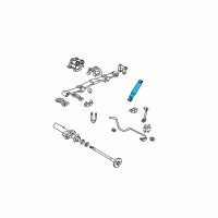 OEM 1994 Chevrolet Astro Shock Diagram - 22064619