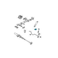 OEM 1996 Chevrolet Astro Bracket-Rear Stabilizer Shaft Link Diagram - 15598299