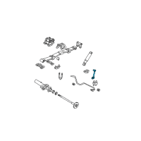 OEM 1993 Chevrolet Astro Link Asm-Rear Stabilizer Shaft Diagram - 15568769