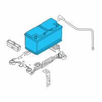 OEM BMW 228i xDrive Gran Coupe Batteries Diagram - 61218720722