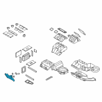 OEM Oldsmobile Core, Heater Diagram - 52498633