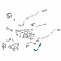 OEM 2021 Honda Civic Sensor, Oxygen Diagram - 36532-5BA-A01