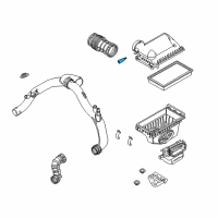 OEM 2014 Ford Police Interceptor Utility Air Intake Temperature Sensor Diagram - AA5Z-12A697-A