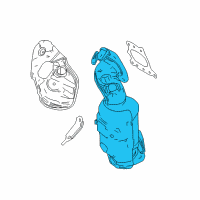 OEM 2019 Toyota Sienna Exhaust Manifold Diagram - 17150-0P331