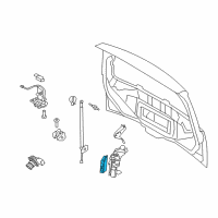 OEM 2010 Ford Flex Control Unit Diagram - AA8Z-14B291-A