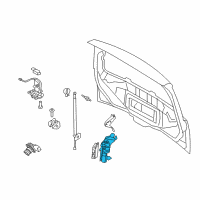 OEM Ford Actuator Diagram - AA8Z-14B351-B