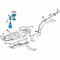 OEM 2014 Toyota RAV4 Fuel Pump Diagram - 77020-0R010