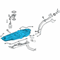 OEM Toyota Fuel Tank Diagram - 77001-0R060