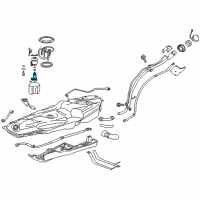 OEM 2014 Toyota RAV4 Fuel Pump Diagram - 23220-0P101