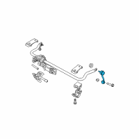 OEM Jeep Wrangler JK Link-STABILIZER Bar Diagram - 52059975AC