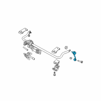 OEM 2007 Jeep Wrangler Link-STABILIZER Bar Diagram - 52059975AC