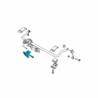 OEM Jeep RETAINER-STABILIZER Bar BUSHING Diagram - 52110141AD