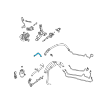 OEM 2000 Acura RL Tube, Suction Diagram - 53731-SZ3-000