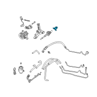 OEM 2004 Acura RL Sensor Assembly, Speed (Northland Silver) Diagram - 78410-SZ3-003