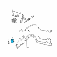 OEM 1996 Acura RL Tank, Power Steering Oil Diagram - 53701-SZ3-003