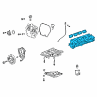 OEM 2020 Cadillac CT5 Intake Manifold Diagram - 55506352