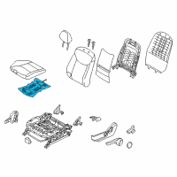 OEM 2013 Hyundai Elantra Heater-Front Seat Cushion Driver Diagram - 88190-3X000