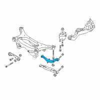 OEM Nissan Juke Link Complete-Upper, Rear Suspension Diagram - 55120-EN100