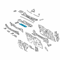 OEM 2019 Toyota Prius Insulator Diagram - 55224-47030