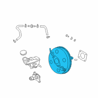 OEM 2017 Hyundai Veloster Booster Assembly-Brake Diagram - 59110-2V150--DS