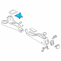 OEM 2000 Hyundai Accent Boot Assembly-Shift Lever Diagram - 84640-25000-YN