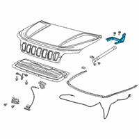 OEM 2020 Jeep Cherokee Release-Release Diagram - 68290772AD