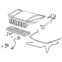 OEM 2019 Jeep Cherokee Release-Release Diagram - 68290771AB