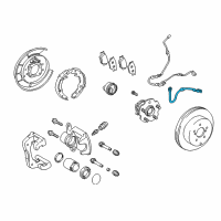 OEM Lexus HS250h Hose, Flexible Diagram - 90947-02G67