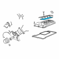 OEM 1993 BMW 740iL Profile-Gasket Diagram - 11-12-1-733-969