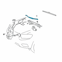 OEM Toyota Highlander Front Arm Diagram - 85211-48121