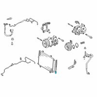 OEM Toyota Sienna Dehydrator Cap Diagram - 88482-08010