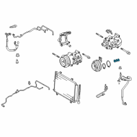 OEM Clutch & Pulley O-Ring Diagram - 88335-14020