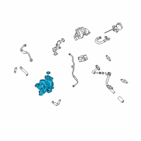 OEM 2013 BMW X5 Exchange-Turbo Charger Diagram - 11-65-7-809-863