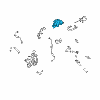 OEM 2012 BMW X5 Exchange-Turbo Charger Diagram - 11-65-7-811-405