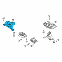 OEM 2017 Ford Focus Mount Diagram - CV6Z-6038-E