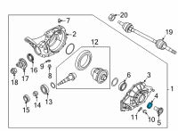 OEM 2018 Kia Stinger Seal-Oil Diagram - 5306847020