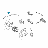 OEM 2020 Lincoln Corsair HOSE ASY - BRAKE Diagram - LX6Z-2282-B