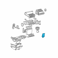 OEM Saturn Resistor Diagram - 23454134