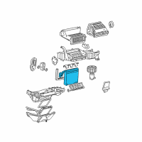 OEM 2006 Chevrolet Malibu Evaporator Kit-A/C (Service) Diagram - 15843441