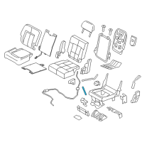 OEM 2008 Lincoln Navigator Strut Diagram - 7L1Z-78624B74-A