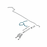 OEM 2020 Ford Escape HOSE - WINDSHIELD WASHER Diagram - LV4Z-17A605-H