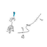 OEM Ford Shift Knob Diagram - GN1Z-7213-GA