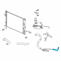 OEM 2021 Honda Civic Hose B, Exp Tank O Diagram - 19109-5AA-A00