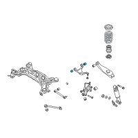 OEM Hyundai Santa Fe Bush-Upper"A" Diagram - 55342-2P000