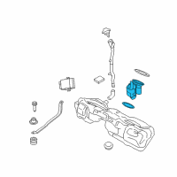 OEM BMW 440i xDrive Fuel Pump Diagram - 16-11-7-344-066