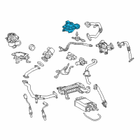 OEM 2015 Lexus GX460 Valve Set, Emission Diagram - 25701-38132