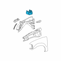 OEM 2003 Ford F-150 Fuse Box Diagram - 5L3Z-14A254-AA