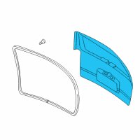 OEM 2006 Pontiac Montana Lift Gate Diagram - 15896788