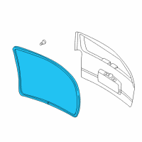 OEM 2002 Chevrolet Venture Weatherstrip On Body Diagram - 15294464